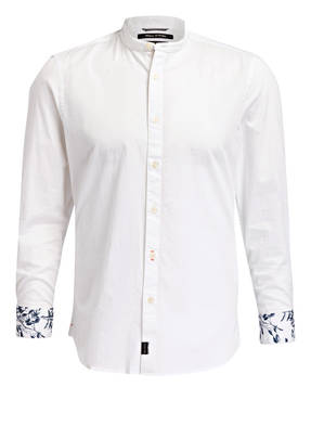 Marc O'Polo Hemd Shaped Fit mit Stehkragen