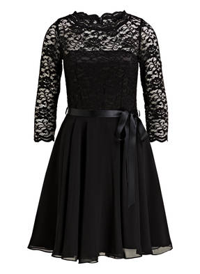 SWING Kleid mit Spitzenbesatz