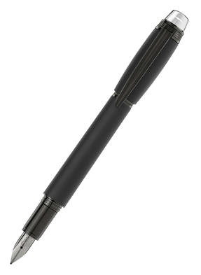 MONTBLANC Patronenfüllfederhalter STARWALKER ULTRA BLACK