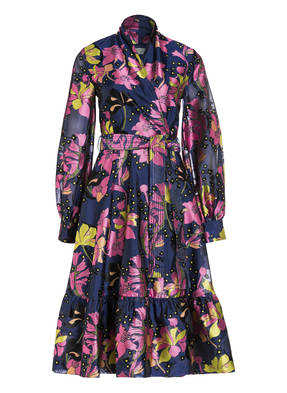 STINE GOYA Kleid NIKI in Wickeloptik