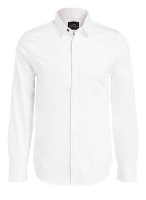 ARMANI EXCHANGE Hemd Slim Fit mit verdeckter Knopfleiste