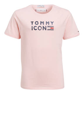 TOMMY HILFIGER T-Shirt mit Glitzerbesatz