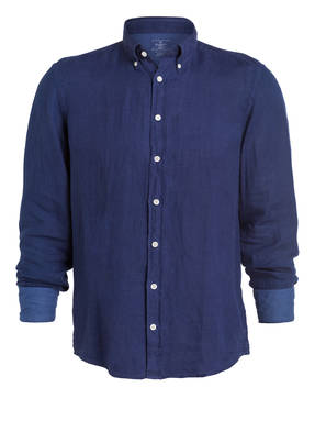 HACKETT LONDON Leinenhemd Slim Fit