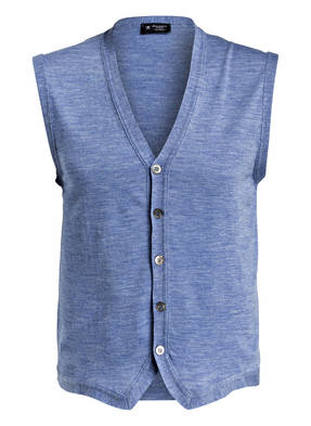 HACKETT LONDON Strickweste aus Merinowolle