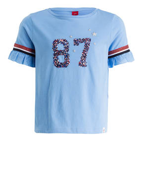 s.Oliver T-Shirt mit Paillettenbesatz