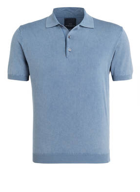 EDUARD DRESSLER Feinstrick-Poloshirt