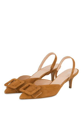 Bianca Di Slingpumps CAMOSCIO