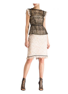 TALBOT RUNHOF Tweed-Kleid