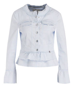 SPORTALM Jeansjacke mit Leinenanteil