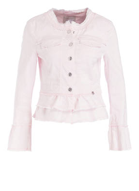 SPORTALM Jeansjacke mit Leinenanteil