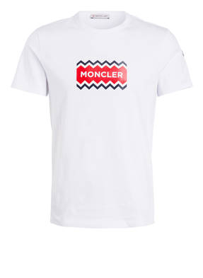 Weisse MONCLER unifarbene T Shirts für Herren online kaufen Weisse MONCLER unifarbene T Shirts für Herren online kaufen