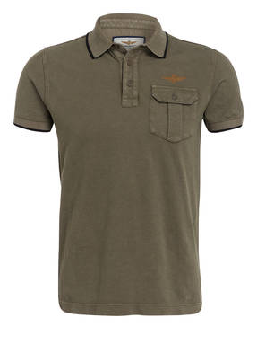 AERONAUTICA MILITARE Piqué-Poloshirt Regular Fit
