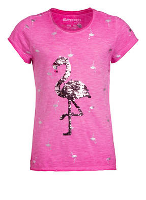 BLUE EFFECT T-Shirt mit Paillettenbesatz