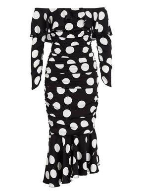 DOLCE&GABBANA Off-Shoulder-Kleid aus Seide