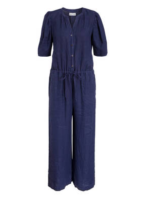 velvet Leinen-Jumpsuit