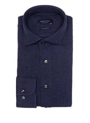 PROFUOMO Piqué-Hemd Slim Fit