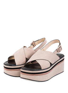 ELVIO ZANON Plateau-Sandalen