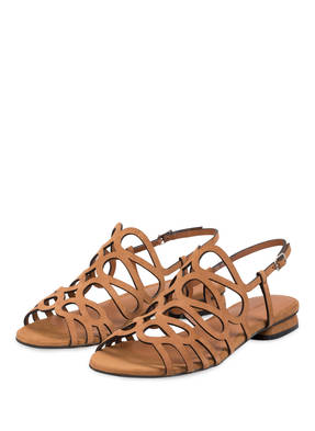 ELVIO ZANON Sandalen CAMOSCIO