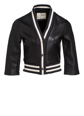 maje Lederjacke