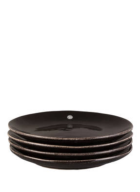 BROSTE COPENHAGEN 4er-Set Dessertteller