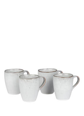 BROSTE COPENHAGEN 4er-Set Henkelbecher