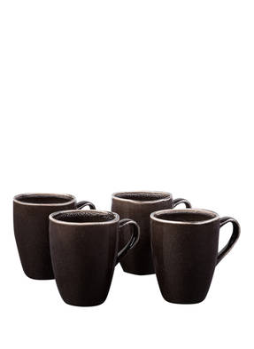 BROSTE COPENHAGEN 4er-Set Henkelbecher