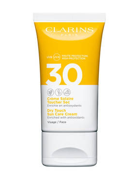CLARINS CRÈME SOLAIRE TOUCHER SEC VISAGE SPF 30