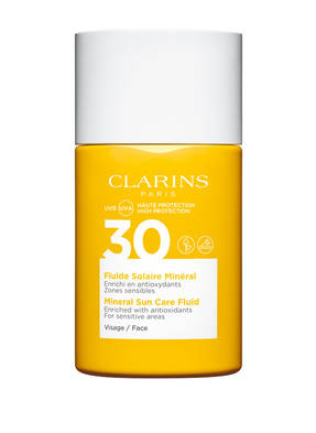 CLARINS FLUIDE SOLAIRE MINÉRAL VISAGE SPF 30