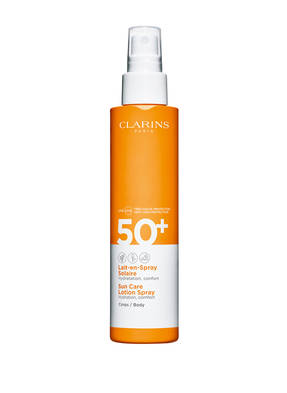CLARINS LAIT-EN-SPRAY SOLAIRE CORPS SPF 50+