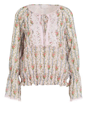 SPORTALM Bluse mit Spitzenbesatz