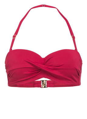 CYELL Bandeau-Bikini-Top CITY SLICK SANGRIA