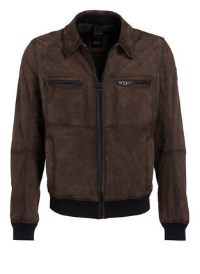 BOSS Velourslederjacke JOAST
