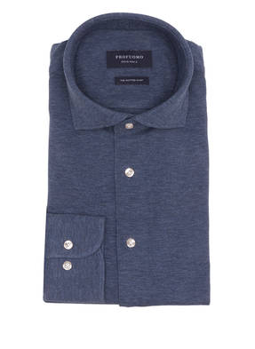 PROFUOMO Piqué-Hemd Slim Fit