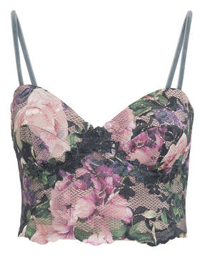 OLVI'S Bustier mit Spitzenbesatz