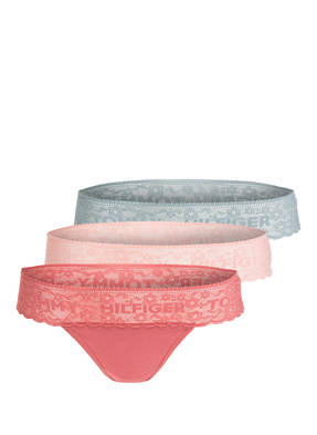 TOMMY HILFIGER 3er-Pack Strings