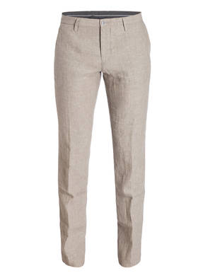 BOSS Kombi-Hose STANINO Slim Fit aus Leinen