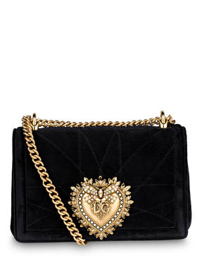 DOLCE&GABBANA Samt-Umhängtasche DEVOTION SMALL