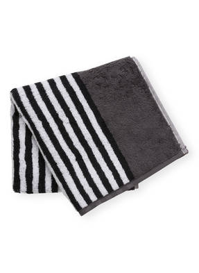 Cawö Handtuch BLACK & WHITE