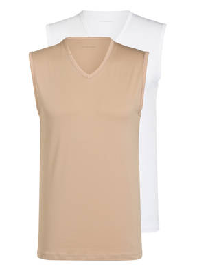 mey 2er-Pack Unterhemden Serie DRY COTTON