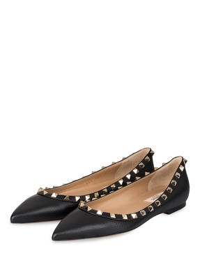VALENTINO GARAVANI Ballerinas ROCKSTUD