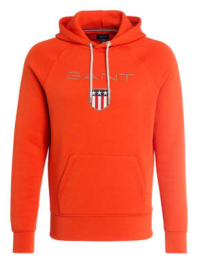 gant hoodie orange