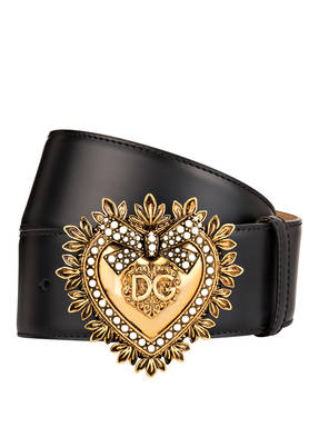 DOLCE&GABBANA Ledergürtel DEVOTION