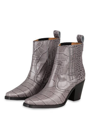 GANNI Cowboy Boots WESTERN
