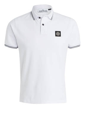 STONE ISLAND Piqué-Poloshirt Slim Fit