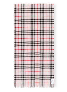 BURBERRY Schal mit Seidenanteil