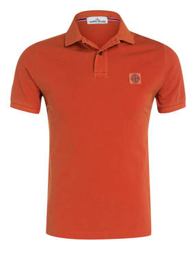 STONE ISLAND Piqué-Poloshirt Slim Fit