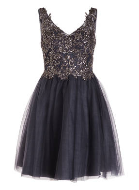 unique Cocktailkleid mit Stola aus Tüll