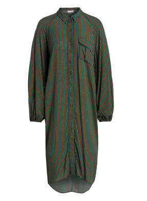 GANNI Oversized-Hemdblusenkleid