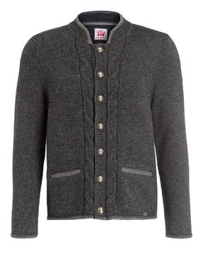 Spieth & Wensky Strickjacke RH Zopf Münzknöpfe Ärmelpatch