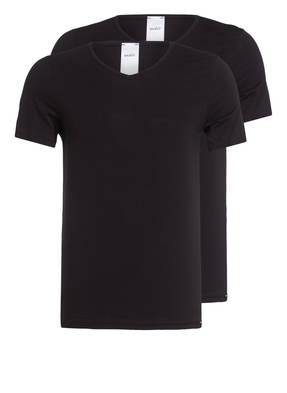 Skiny 2er-Pack V-Shirts
